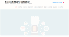 Desktop Screenshot of genesissoftech.org
