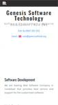 Mobile Screenshot of genesissoftech.org